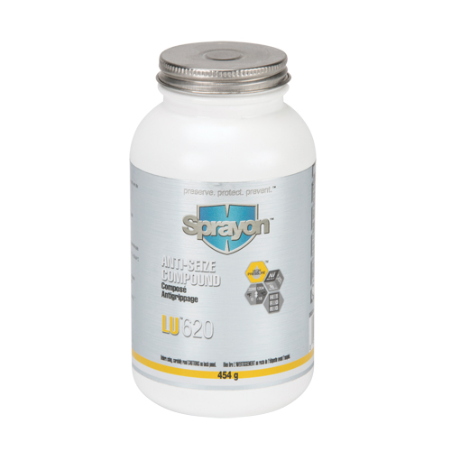 LU620 Anti-Seize Compound, 454 g, Brush Top Bottle, 2200°F (1204°C) Max. Temp Advanced Consulting and Training Ltd.