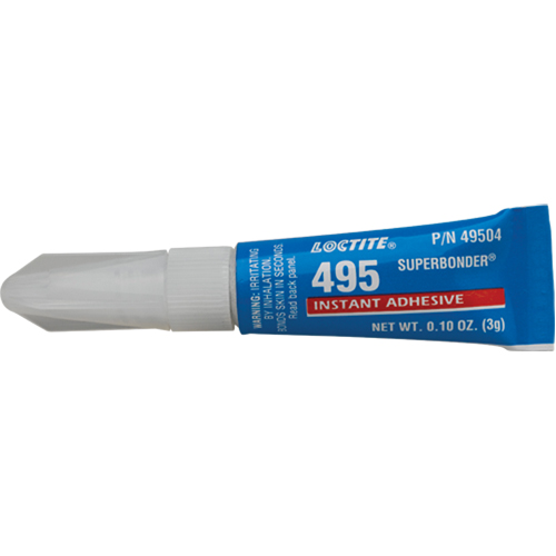 Adh&eacute;sif instantan&eacute; Super Bonder 495, Transparent, Tube, 3 g Advanced Consulting and Training Ltd.