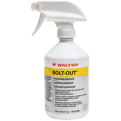 Huile p&eacute;n&eacute;trante Bolt-Out, Bouteille &agrave; g&acirc;chette, 500 ml Advanced Consulting and Training Ltd.