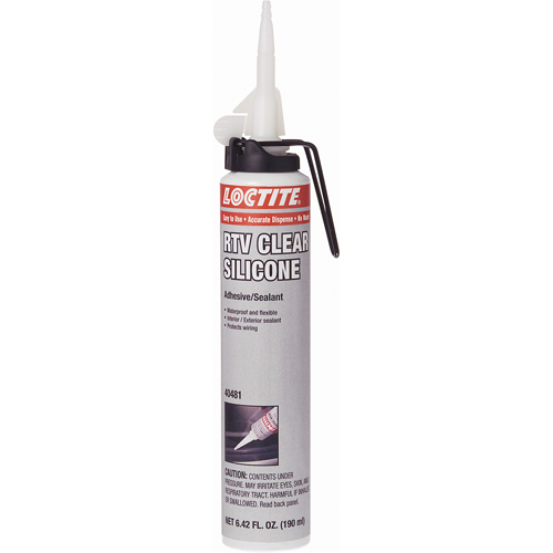 Scellant adh&eacute;sif &agrave; la silicone Superflex RTV, Cartouche, Transparent Advanced Consulting and Training Ltd.
