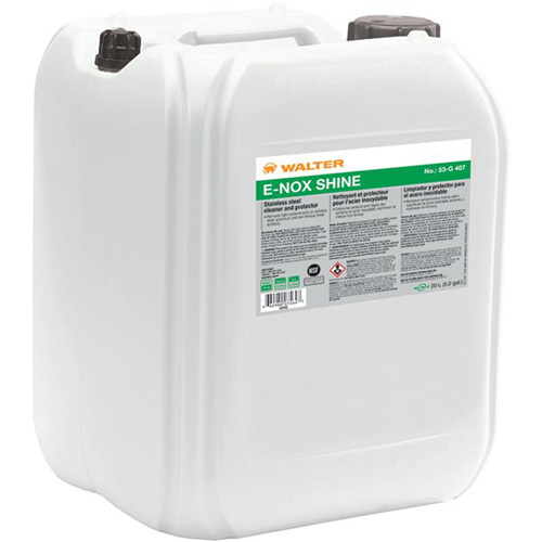 Nettoyant et protecteur de surface en acier inoxydable E-Nox Shine, 20 L, Seau Advanced Consulting and Training Ltd.