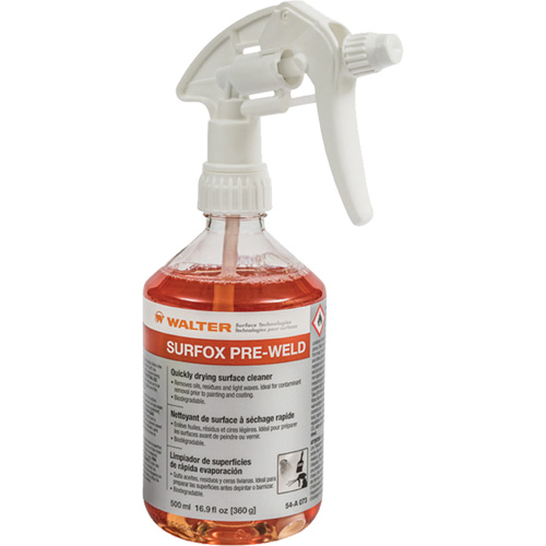 Surfox Pre-Weld, Bouteille &agrave; g&acirc;chette Advanced Consulting and Training Ltd.