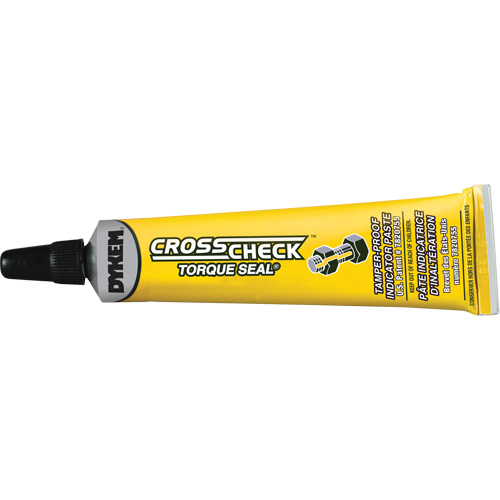 Cross Check Torque Seal&reg; Tamper-Proof Indicator Paste, 1 fl. oz., Tube, Yellow Advanced Consulting and Training Ltd.