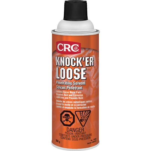Solvant p&eacute;n&eacute;trant Knock'er Loose, Canette a&eacute;rosol, 16 oz Advanced Consulting and Training Ltd.