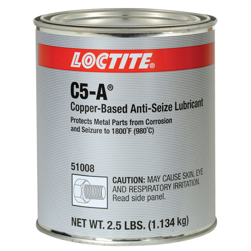 Loctite&reg; 8008 C5-A Copper Anti-Seize Lubricant, 2.5 lbs., Can, 1800°F (982°C) Max Temp. Advanced Consulting and Training Ltd.
