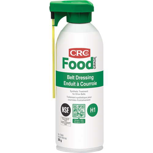 Enduit de courroie CRC pour usine de production alimentaire, Canette a&eacute;rosol Advanced Consulting and Training Ltd.