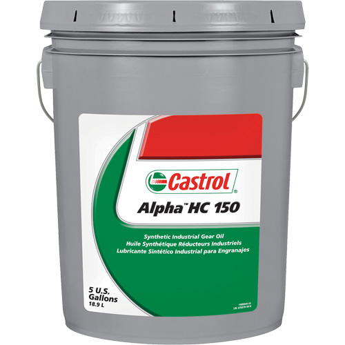 Huile pour engrenages synth&eacute;tique industrielle 3660 HC EP 150 Alpha, 18,93 L Advanced Consulting and Training Ltd.