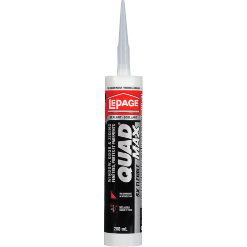 Scellant pour parements & fen&ecirc;tres Quad Max, 280 ml, Tube, Gris Advanced Consulting and Training Ltd.