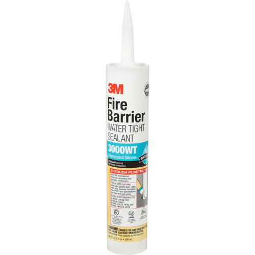 Scellant ignifuge 3000 WT, 10,1 oz, Cartouche, Gris Advanced Consulting and Training Ltd.