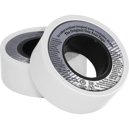 PTFE Thread Sealant Tape, 480" L x 3/4" W, White Advanced Consulting and Training Ltd.