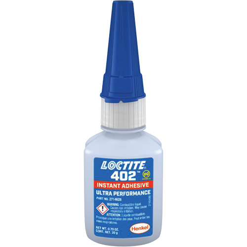 402 Instant Adhesive, Clear, Bottle, 20 g Advanced Consulting and Training Ltd.
