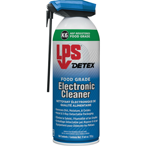 Nettoyant de dispositif &eacute;lectronique de qualit&eacute; alimentaire Detex, Canette a&eacute;rosol Advanced Consulting and Training Ltd.