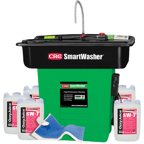 Trousse de bassin de nettoyage de pi&egrave;ces Supersink SmartWasher SW-728 Advanced Consulting and Training Ltd.