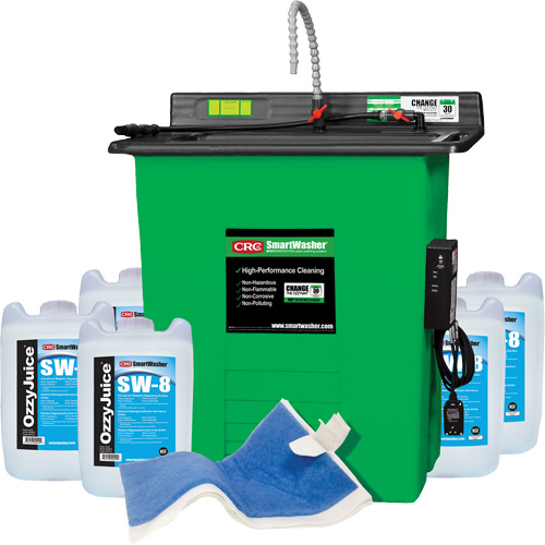 Trousse de bassin de nettoyage de pi&egrave;ces Signature SmartWasher SW-825 Advanced Consulting and Training Ltd.