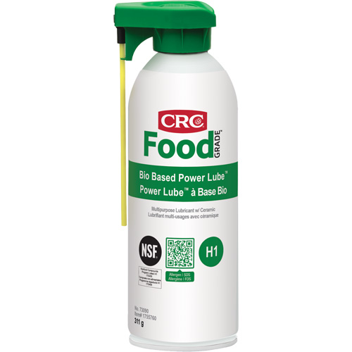 Lubrifiant polyvalent Power Lube biosourc&eacute; FoodGrade avec c&eacute;ramique, Canette a&eacute;rosol Advanced Consulting and Training Ltd.