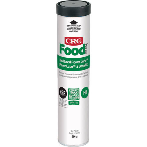 FoodGrade Bio Based Power Lube Extreme Pressure Grease with Ceramic, Cartridge Advanced Consulting and Training Ltd.