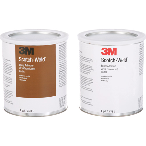 Adh&eacute;sif Scotch-Weld, 1 gal., Seau, Deux composants, Translucide Advanced Consulting and Training Ltd.