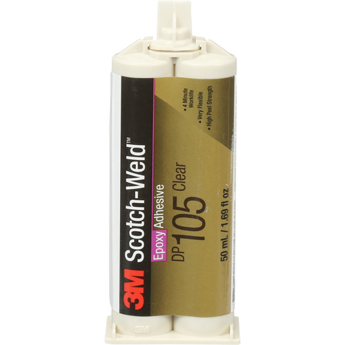 Adh&eacute;sif Scotch-Weld, 1,7 liq. oz., Cartouche, Deux composants, Translucide Advanced Consulting and Training Ltd.