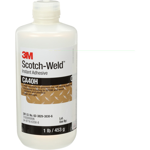 Scotch-Weld Instant Adhesive, Clear, Bottle, 1 lbs. Advanced Consulting and Training Ltd.
