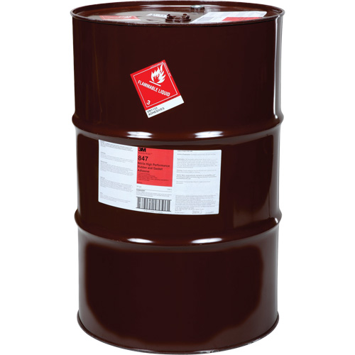 Adh&eacute;sive en nitrile haute performance pour caoutchouc et joint &eacute;tanche Scotch-Weld, Baril, Brun Advanced Consulting and Training Ltd.