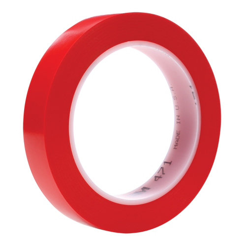 471 Vinyl Tape, 19 mm (3/4") W x 32.9 m (108') L, 5.3 mils, Red Advanced Consulting and Training Ltd.