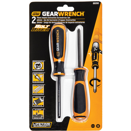 Bolt Biter Dual Material Extraction Screwdriver Set, 2 Pcs. Advanced Consulting and Training Ltd.