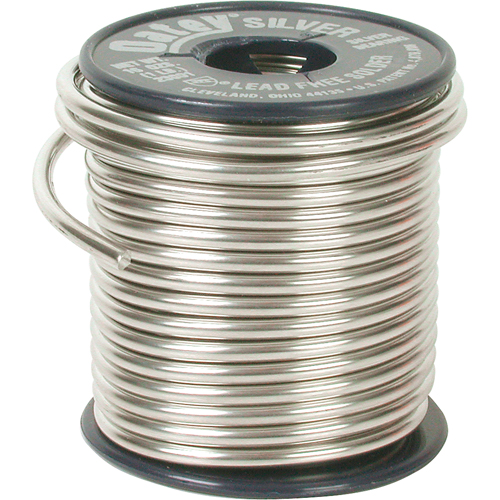 M&eacute;tal d'apport pour plomberie, Sans plomb, 60-100 % d'&eacute;tain 1-5 % de bismuth 1-5 % de cuivre 1-5 % d'argent, &acirc;me Plein, dia. 0,117" Advanced Consulting and Training Ltd.