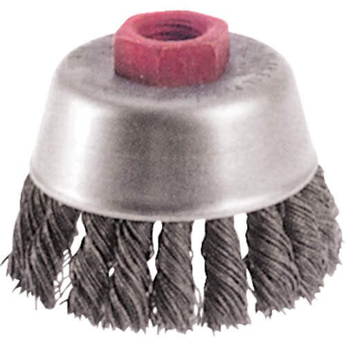 Brosses-boisseau &agrave; fils nou&eacute;s - Petites rectifieuses &agrave; grande vitesse, 2-3/4" dia. x 5/8"-11 arbre Advanced Consulting and Training Ltd.