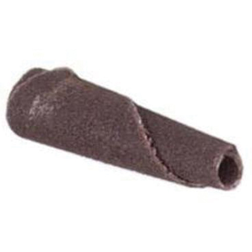 Cartouche de bande abrasive conique ALO, 240 Grain, 3/16" dia., Oxyde d'aluminium, 1" lo, 1/8" Dimension de l'arbre Advanced Consulting and Training Ltd.