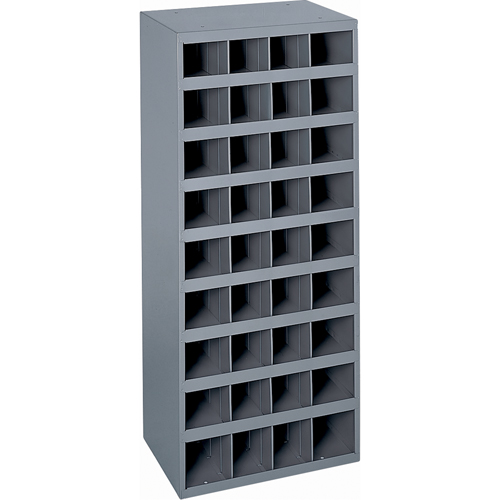 Armoires pour bacs de rangement en acier, 17-7/8" la x 12" p x 42" h, Gris Advanced Consulting and Training Ltd.