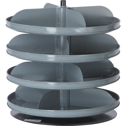 Modules de stockage Rotabin, 60 lb Capacit&eacute; par niveau, 6 Niveau(x), 26-1/8" ha x 17" dia Advanced Consulting and Training Ltd.