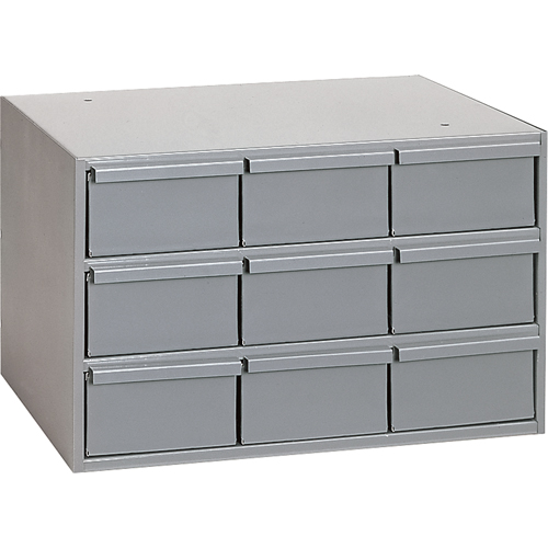 Industrial Drawer Cabinets, 9 Drawers, 17-1/4" W x 11-5/8" D x 10-7/8" H, Grey Advanced Consulting and Training Ltd.