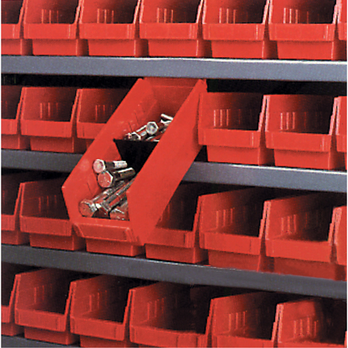 Bacs de rangement pour tablettes, 4-1/8" la x 4" H x 23-5/8" p, Jaune, Capacit&eacute; 50 lb Advanced Consulting and Training Ltd.