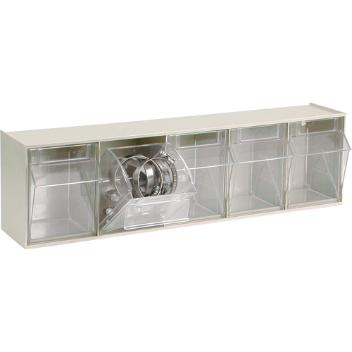 Syst&egrave;me de casiers modulaires Tip-Out, 23-5/8" la x 5-1/4" p x 6-1/2" h, 5 tiroirs Advanced Consulting and Training Ltd.