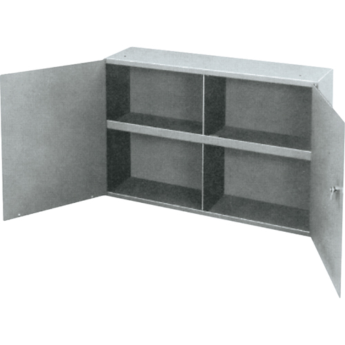 Armoires utilitaires, Acier, 2 Tablettes, 22-1/4" h x 33-3/4" la x 8-1/2" P, Gris Advanced Consulting and Training Ltd.