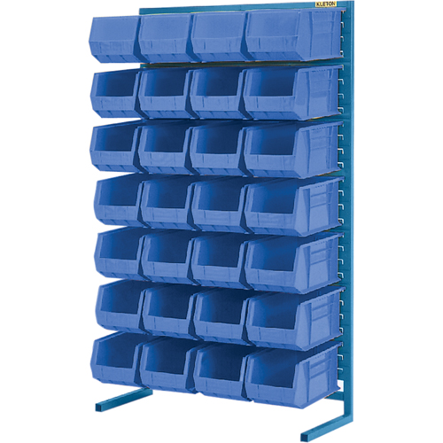 Single-Sided Stationary Bin Rack, 36" W x 12" D x 61" H, 28 Bins Advanced Consulting and Training Ltd.