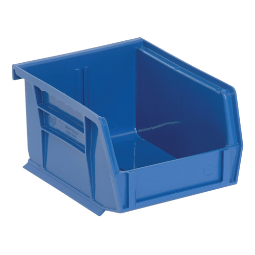 Ultra Stack & Hang Bin, 4-1/8" W x 3" H x 5-3/8" D, Blue Advanced Consulting and Training Ltd.