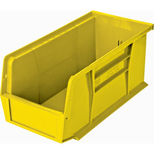 Bacs ultra empilable & suspendable, 5-1/2" la, 5" h x 10-7/8" p, Jaune Advanced Consulting and Training Ltd.