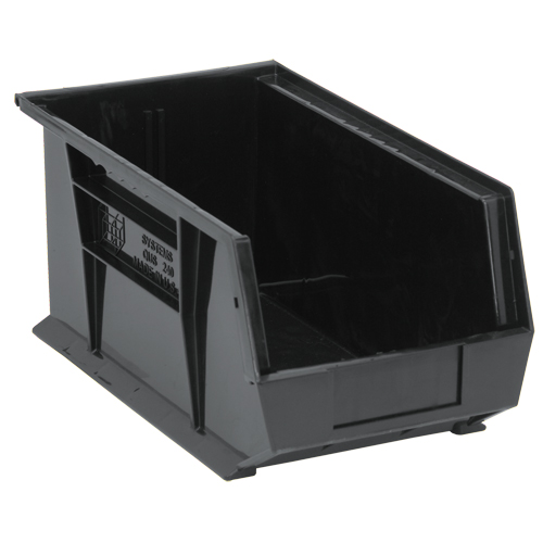 Bacs ultra empilable & suspendable, 8-1/4" la, 7" h x 14-3/4" p, Noir Advanced Consulting and Training Ltd.
