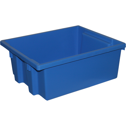 Contenants De Rangement Stack-N-Nest, 6" x 15,25" x 12,25", Bleu Advanced Consulting and Training Ltd.