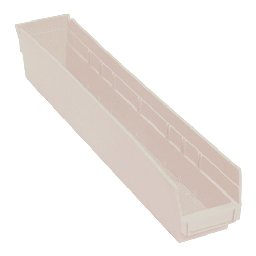 Bac pour &eacute;tag&egrave;re &eacute;conomique, 4-1/8" la, 4" h x 23-5/8" p, Ivoire Advanced Consulting and Training Ltd.