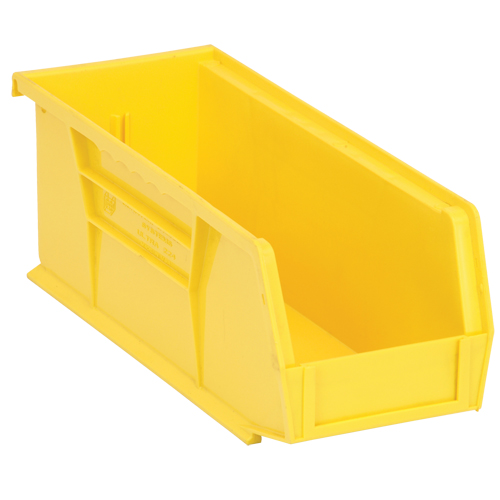 Bacs ultra empilable & suspendable, 4-1/8" la, 4" h x 10-7/8" p, Jaune Advanced Consulting and Training Ltd.