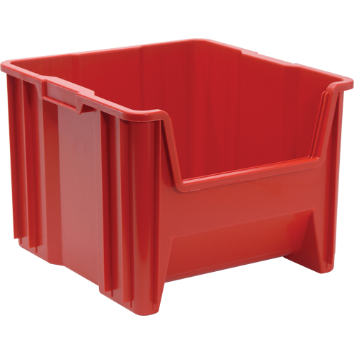 Giant Stacking Containers, 16.5" W x 17.5" D x 12.5" H, Red Advanced Consulting and Training Ltd.
