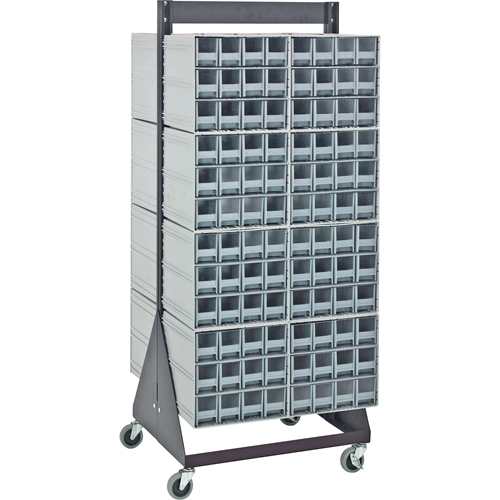 Ensemble mobile de support sur pied pour casiers de rangement &agrave; emboîtement Advanced Consulting and Training Ltd.
