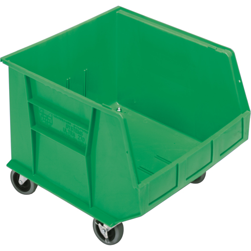 Mobile Bin, 14" H x 16-1/2" W x 18" D, 75 lbs. Capacity, Green Advanced Consulting and Training Ltd.