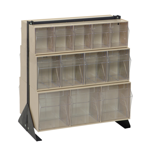Tip-Out Bins Stand, 23-5/8" W x 16" D x 28" H, 24 Drawers Advanced Consulting and Training Ltd.