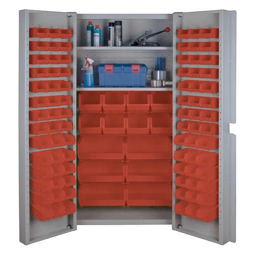 Armoires &agrave; combinaison &agrave; portes creuses, 38" la x 24" p x 72" h, Gris Advanced Consulting and Training Ltd.