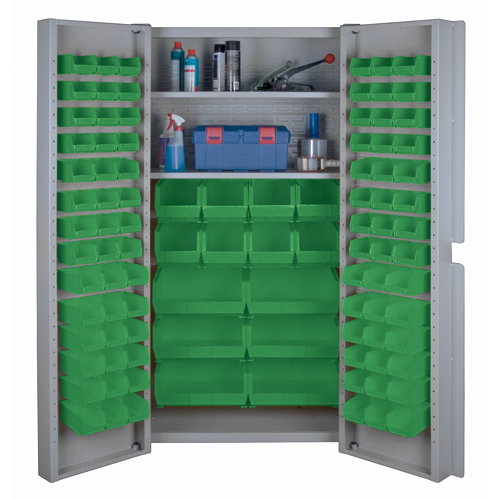 Armoires &agrave; combinaison &agrave; portes creuses, 38" la x 24" p x 72" h, Gris Advanced Consulting and Training Ltd.