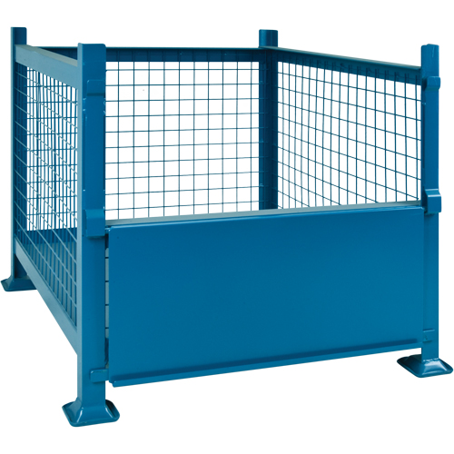Bulk Stacking Containers, 40.5" W x 48.5" D x 30" H, 3000 lbs. Capacity Advanced Consulting and Training Ltd.