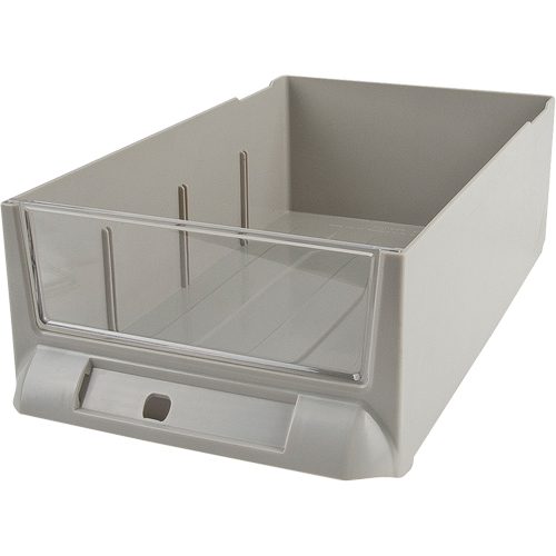 Tiroir de rechange pour armoires de pi&egrave;ces KPC-200, Plastique, 5-3/8" la x 9-13/16" p, 3-3/10" h, Gris Advanced Consulting and Training Ltd.
